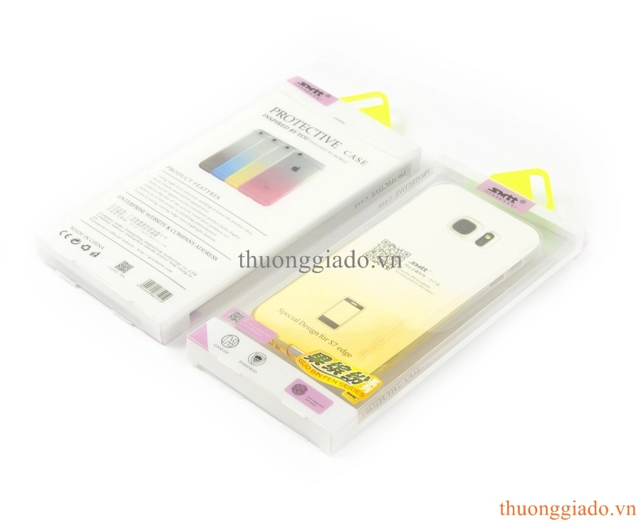 Ốp lưng Samsung Galaxy S7 Edge NG935 (loại silicone, hiệu SMTT)